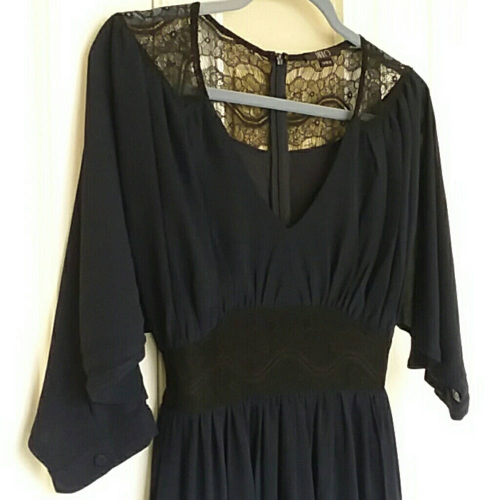 NWOT rich navy 💥 ASOS Lace, chiffon Jarlo